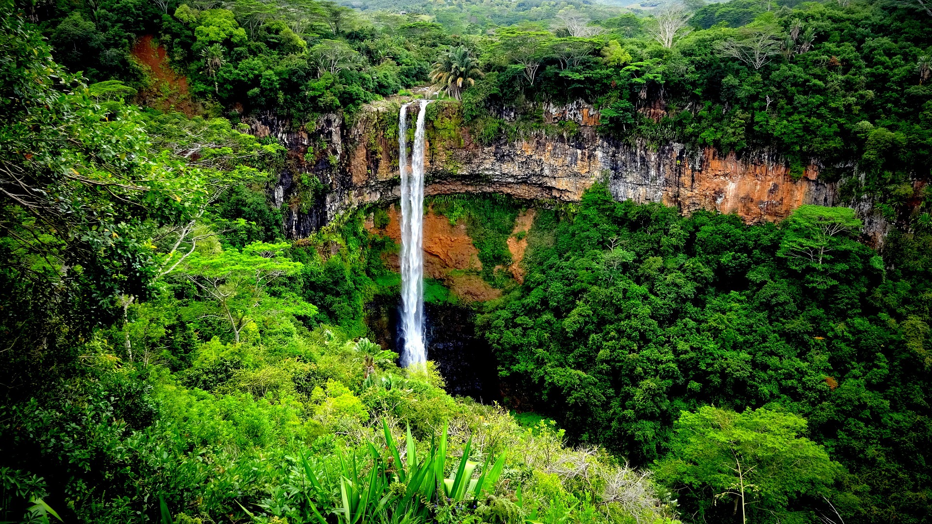 Mauritius Waterfall